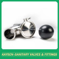 Sanitary Y-ball check valve